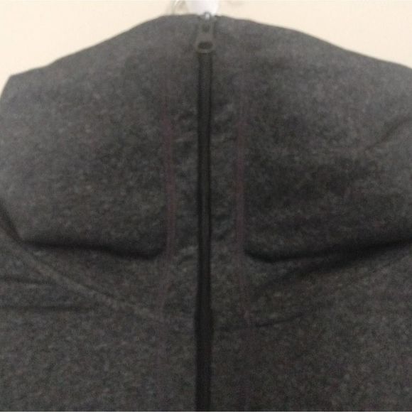 Prana Breathe Zip Up Athletic Jacket Medium Gray - Picture 4 of 6